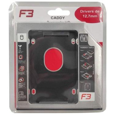 Imagem de Adaptador Caddy Dvd Para Hd 2 5 12 7mm F Cy01 F3