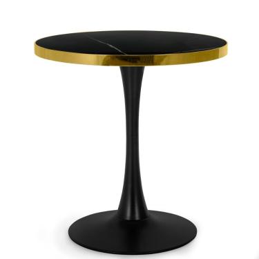 Imagem de Mesa De Jantar Redonda Majestic 70cm - Preto