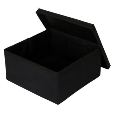 Imagem de Caixa de Presente Preta Multiuso Versátil 28x15x28cm ideal para presentes, doces, festas, eventos apresentação charmosa e integração estilosa