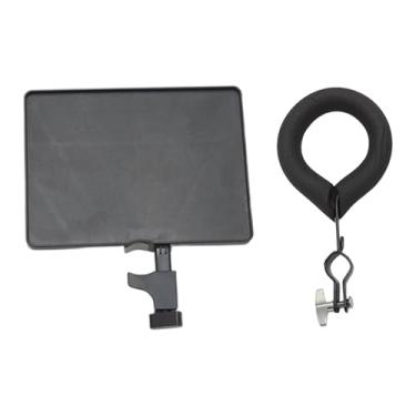 Imagem de menolana Gancho extensor para estante de partitura, suporte para violino, design com clipe, acessório, estável e prático para transmissões ao vivo, Estilo 2