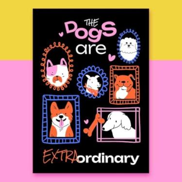 Imagem de Adesivo de Animais Kawaii para Quarto Infantil Decorativo para Parede Fofinho 50x50cm