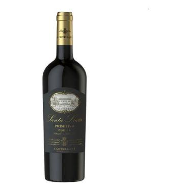 Imagem de Vinho Tinto Italiano Primitivo Sta Lucia Castellani 750 Ml