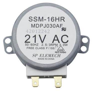 Imagem de KOLEOLL WB26X10038 Motor de toca-discos de micro-ondas compatível com GE Kenmore 769741 AP2024962 PS237772 EAP237772 peça de substituição de micro-ondas