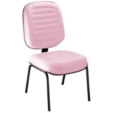 Imagem de Cadeira Para Escritório Diretor Gomada Linha Blenda Rosa