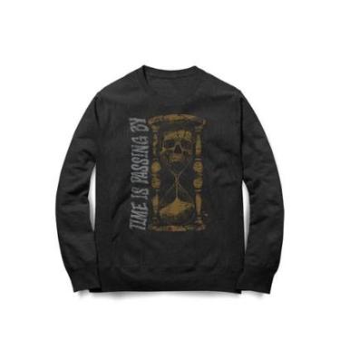 Imagem de Moletom Studio Geek Time Is Passing By Unissex-Unissex