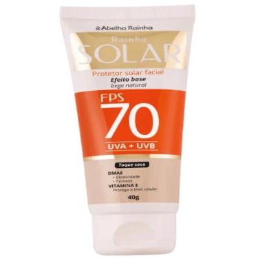 Imagem de Protetor Solar Facial FPS70 Cor Bege Natural  40g AR (3427)