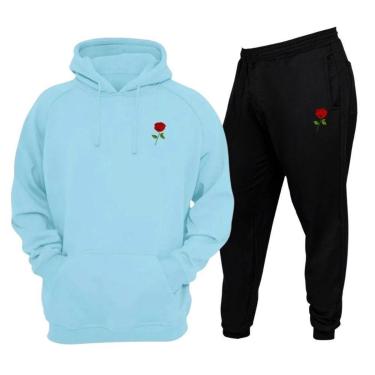 Imagem de Conjunto De Moletom Calça E Blusa De Frio Bolso Canguru-Masculino