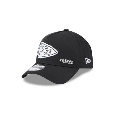 Imagem de BONE NEW ERA 9FORTY A-FRAME KANSAS CITY CHIEFS NFL PRETO-Masculino