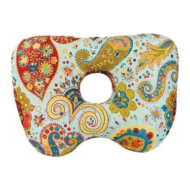 Imagem de Ｂｅｓｇａ Almofada para piercing de orelha, suporte para orelhas furadas, almofada protetora de orelha ergonômica e portátil, Luz Verde