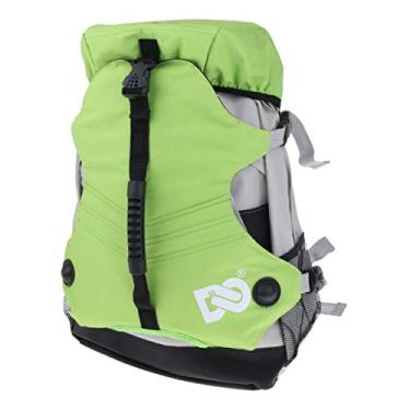 Imagem de Baosity Roller Inline Skates Mochila Sapatos de Patinação Botas Armazenamento - C