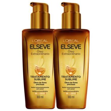 Imagem de Kit 2 Óleo Extraordinário Tratamento Reconstrutor Elseve L'Oréal Paris