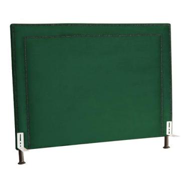 Imagem de Cabeceira Cama Box Casal Queen 160cm Viviane Veludo Quarto - Estopar, 