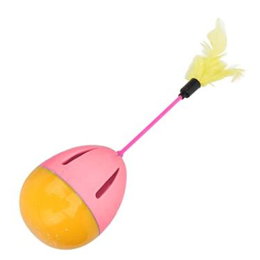 Imagem de Acouto Brinquedo de Cores Vivas Com Rotação de 360° e Integrado - Brinquedo Interativo para Gatinhos, Diversão e Exercício - Teaser Stick de Plástico Entretenimento para Gatos e Alívio do Tédio