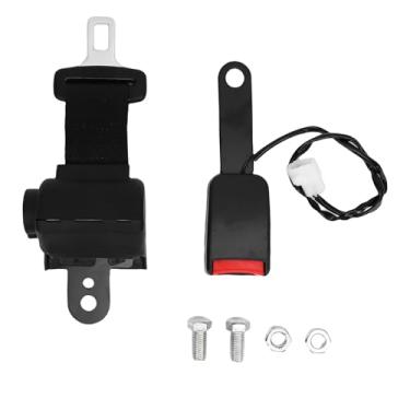 Imagem de FTVOGUE Cinto de Segurança para Empilhadeira Universal Retrátil de 43,3 Polegadas e 2 Pontos Com Parafusos de Montagem para Empilhadeiras de 1 a 10T Segurança do Operador de Veículos