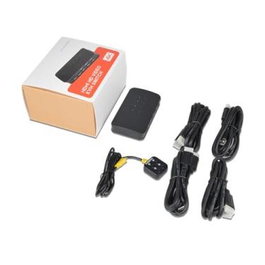 Imagem de Comutador HDMI 4 em 1, interruptor KVM, caixa de 4 portas HDMI 4K30Hz para 4 computadores, compartilhe 1 monitor HD