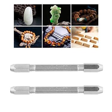 Imagem de Furadeira manual hexagonal, ferramenta manual de latão com mandril de extremidade dupla destacável para fabricação de joias, reparo de relógios, contas e enrolamento