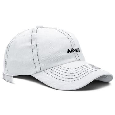 Imagem de Boné Alive Dad Hat Black Line Branco-Unissex