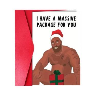 Imagem de Cartão De Natal Engraçado E Criativo, Melhor Presente Para Melhores Am