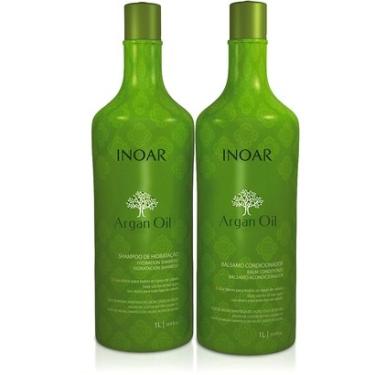 Imagem de Inoar Kit Shampoo 1L + Condicionador 1L Argan-Feminino