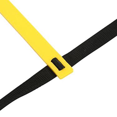 Imagem de Acouto de Treinamento de Velocidade de 7 Degraus - Ferramenta de Exercício de Trabalho de Pés Futebol Esporte Com Bolsa de Transporte | Esportes e Atividades Ao Ar Livre/Exercício e Preparo (3,5