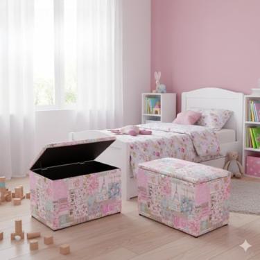 Imagem de Armazenamento médio, puff bau(HAPPY DAY)