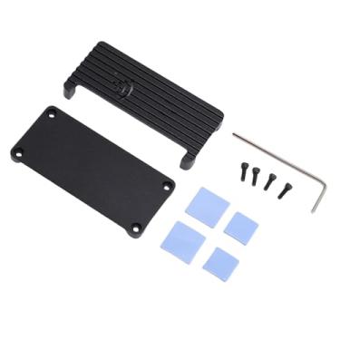 Imagem de Jiawu Caso do Dissipador de Calor da Liga de Alumínio para Raspi Zero 2 w Forte Compatibilidade Eficiente Placa Desenvolvimento Refrigeração Passiva Caso do Dissipador Calor para Diyers