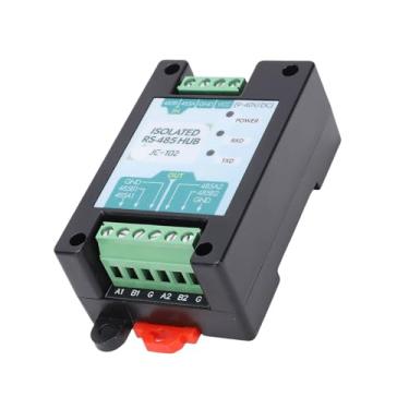 Imagem de Fockety Repetidor de Nível Industrial, 485 Hub 1 Porta Mestre 2 Subportas 500mA DC Módulo de Potência Isolado Amplificador Conversor Isolado para Máquina de Atendimento, de