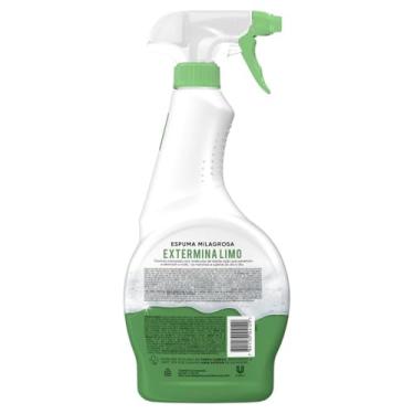 Imagem de Desinfetante para Uso Geral Extermina Limo com Cloro Cif Espuma Milagrosa Frasco 500ml Borrifador
