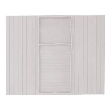 Imagem de Bandeja de apoio de braço para sofá de silicone macio Suporte para copos de sofá antiderrapante para lanches de telefone com controle remoto Design ergonômico Leve portátil Fácil (Bege)