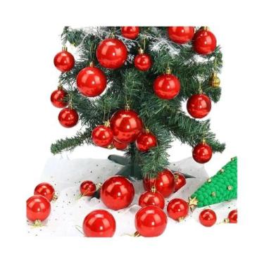 Imagem de Enfeites De Natal Bolas Decorações De Natal Pendentes Para Árvore De N