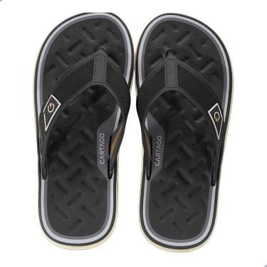 Imagem de Chinelo Cartago 12308 Malaga Sport Bege/Amarelo/Preto