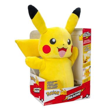 Imagem de Pelucia Pikachu Electric Charge Luzes Sons Movimentos Sunny