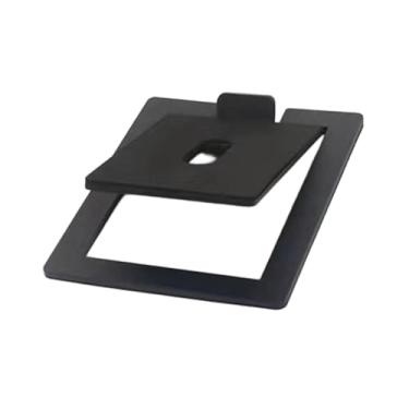 Imagem de KiBcsLic Suporte de mesa para caixas de som, elevador de caixas de som para computador, prático, universal, estável, robusto, Preto