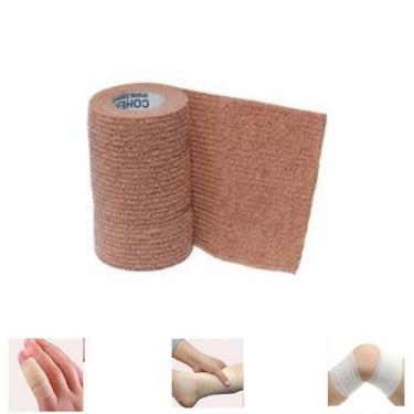 Imagem de Atadura Bandagem Elastica Adesiva 5X4,5cm FlexBand