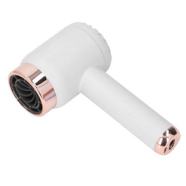 Imagem de Secador de Cabelo Iônico Sem Fio, Secador de Cabelo Recarregável, Secador de Cabelo Portátil para Viagem para Mulheres, Crianças, Acampamento Ao Ar Livre, Praias (Branco)