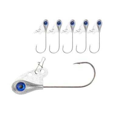 Imagem de Ganchos De Pesca Jig Head De Alta Resistência 4g 5.5g 7.5g 11g Com Esp