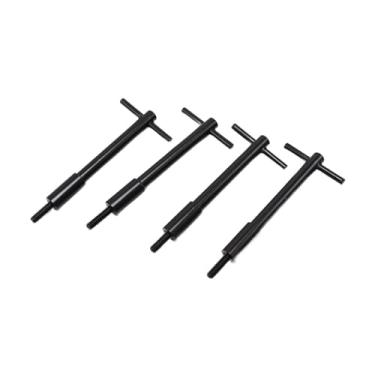 Imagem de predolo Conjunto de 4 parafusos de fixação da tampa de válvulas em formato de T. Acessórios de reparo robustos, à prova de vazamentos, resistentes ao desgaste