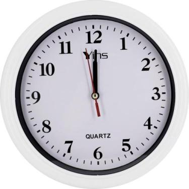 Imagem de Relógio de Parede Redondo 20CM 2 Cores Sortida - TT Brasil