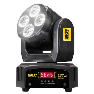 Imagem de Mini Moving Head Wash LEDX Mini W1 SKP Pro Light, 3 kg