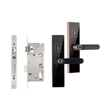 Imagem de Fechadura De Porta Inteligente WiFi CDOK Tuya Com Desbloqueio Remoto P