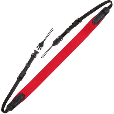 Imagem de OP/TECH 2202021 Bin/Op Strap QD para câmeras compactas e binóculos - Vermelho
