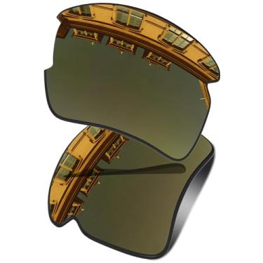 Imagem de Vonxyz Lentes de reposição para óculos de sol Oakley Flak 2.0 XL OO9188 - Bronze MirrorCoat polarizado