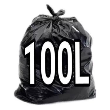 Imagem de Saco de lixo 100 litros comum c/ 100 un - E A COSTA