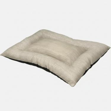 Imagem de Colchonete Caminha Pet Pequena Portátil Impermeável com Zíper Multiuso Viagem Casa Passeio Cães e Gatos até 7kg 45cm x 50cm Avelã