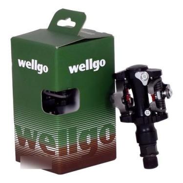 Imagem de Pedal Clip Sapatilha Wellgo M919 Esferas Mtb Com Tacos