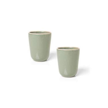 Imagem de Jogo De Caneca Copa E Cia 2 Peças Vivant Em Cerâmica Sálvia