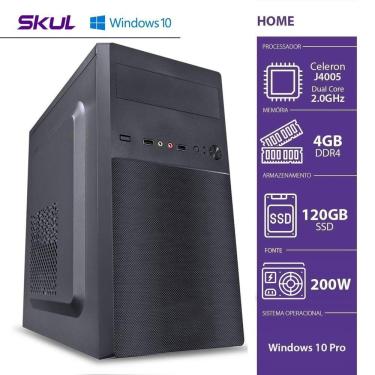 Imagem de Computador Home H100 Powered By Asus - Celeron Dual Core J40