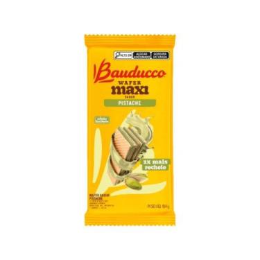 Imagem de Biscoito Wafer Sabor Pistache Bauducco 104g