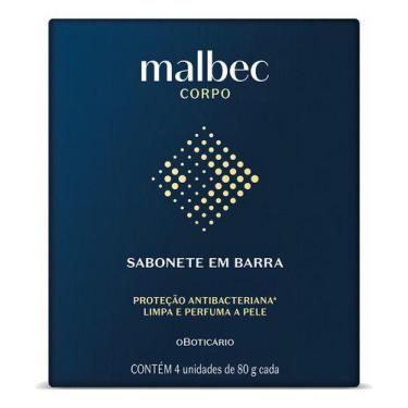 Imagem de Kit Sabonetes Em Barra Malbec 4x80g Cada - O Boticário