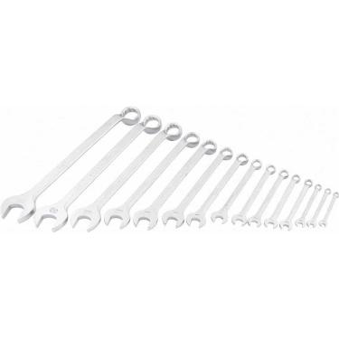 Imagem de Jogo De Chaves Combinadas, 6 Mm A 32 Mm, Aço Cromo Vanádio, 15 Peças, Vonder Ostenvonder